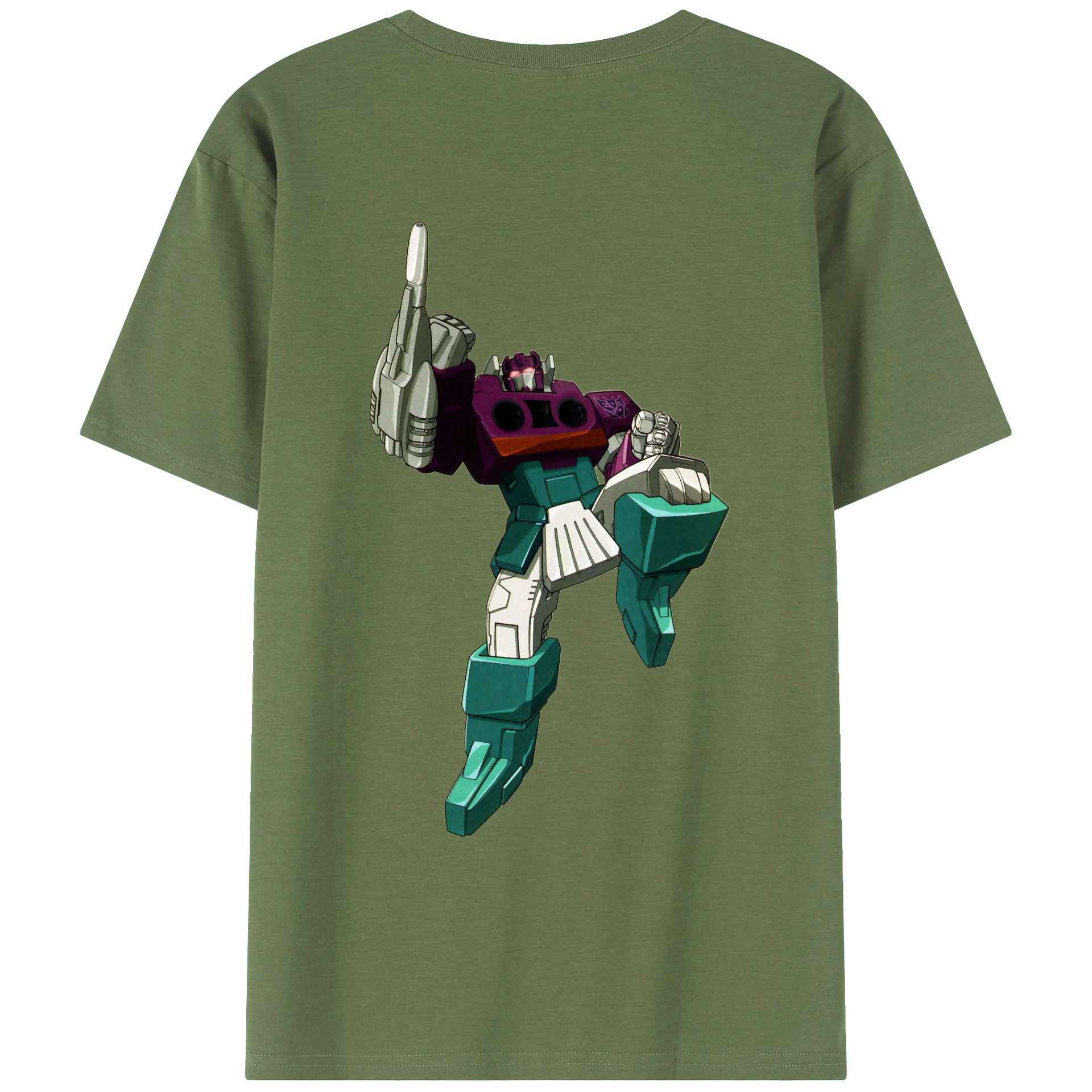 （画像用）  綿100％ メンズ半袖Tシャツ（バックプリント） 通気性
